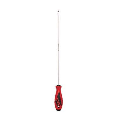 1/4" X 14" SLOTTED  SCREWDRIVER - RED
