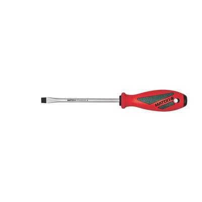 1/4" X  4" SLOT SCREWDRIVER - RED