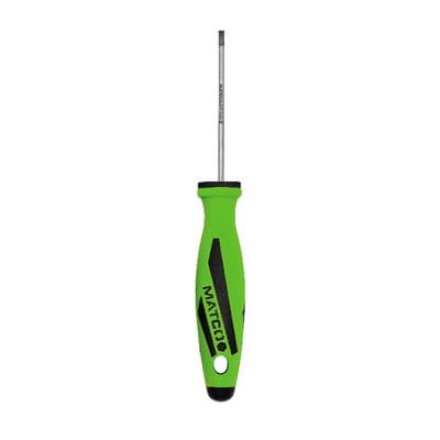 1/8" x 3" SLOTTED PRECISION SCREWDRIVER- FLUORESCENT