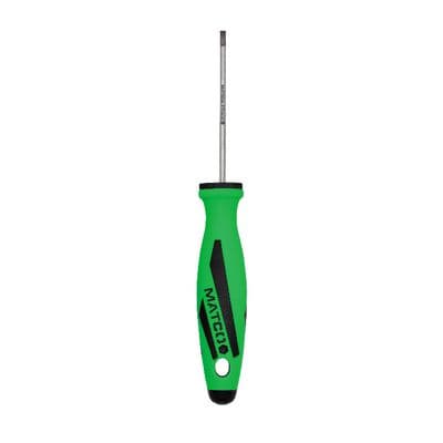 1/8" x 3" SLOTTED PRECISION SCREWDRIVER- GREEN
