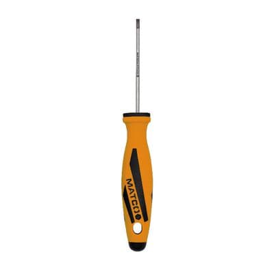 1/8" x 3" SLOTTED PRECISION SCREWDRIVER - ORANGE