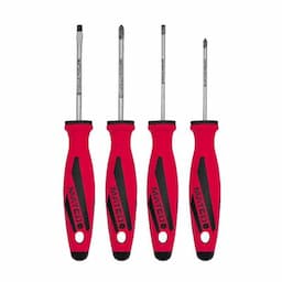 4 PIECE TOP TORQUE II™ PRECISION SCREWDRIVER SET - RED