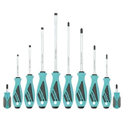 3/16" X  3" SLOT SCREWDRIVER - TEAL