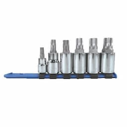 3/8" & 1/2" DRIVE 6 PIECE METRIC TRIPLE SQUARE BIT SOCKET SET