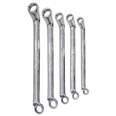 5 PIECE XL DEEP DOUBLE BOX WRENCH SET METRIC