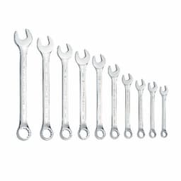 10 PIECE SILVER EAGLE METRIC COMBO WRENCH SET
