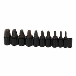 10 PIECE STRIPPED SCREW EXTRACTOR SET