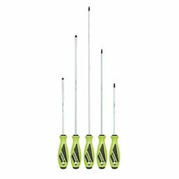 5 PIECE TOP TORQUE II XL™ SCREWDRIVER SET - FLUORESCENT