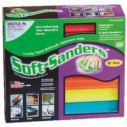 8" 6 PIECE SET SOFT-SANDERS