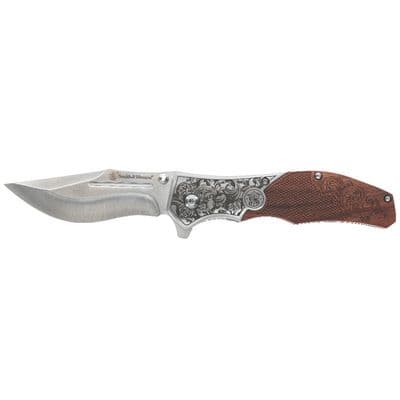 SMITH & WESSON UNWAVERED SPRING ASSISTED FLIPPER KNIFE