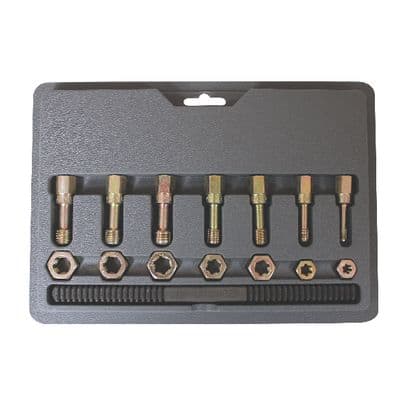 METRIC THREAD RESORING SET, 15 PIECE