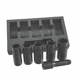 1/2" DRIVE 6 PIECE TWIST/FLIP SOCKET SET