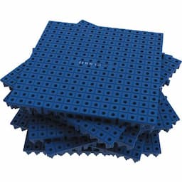 BLUE MODULAR 6" X 6" ORGANIZATION BOARD 16 PIECE