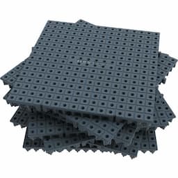 GRAY MODULAR 6" X 6" ORGANIZATION BOARD 16 PIECE
