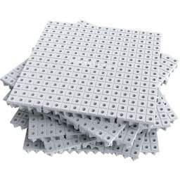 WHITE MODULAR 6" X 6" ORGANIZATION BOARD 16 PIECE