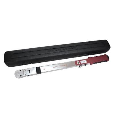 1/2" DRIVE 72 TOOTH SPLIT BEAM 250 FT. LBS. FLEX HEAD TORQUE WRENCH