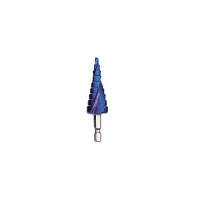 3/16"-7/8" TITANIUM BLUE STEP DRILL 