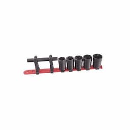 6 PIECE 1/2" DRIVE STANDARD DEPTH TWIST SOCKET SET