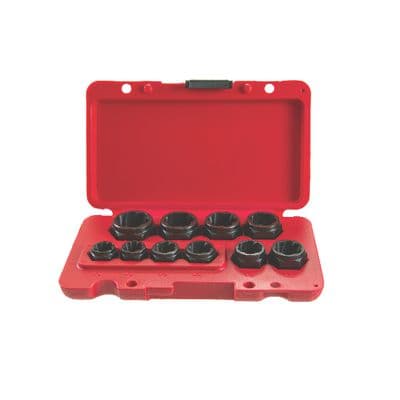 10 PIECE LOW-PROFILE TWIST SOCKET SET