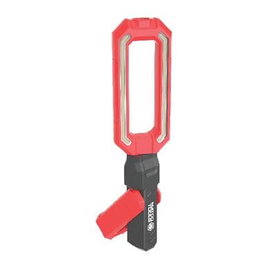 1000 LM RECHARGEABLE VIEW THROUGH PIVOTING WORK LIGHT, RED