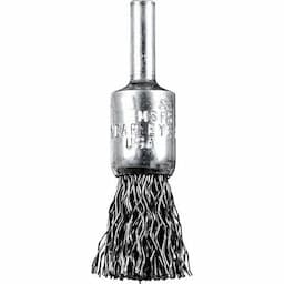 1/2" DIAMETER CRIMPED WIRE END BRUSH