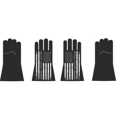 LEATHER WELDING GLOVES, USA
