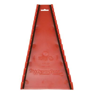 15 SLOT REVERSE WRENCH RACK RED