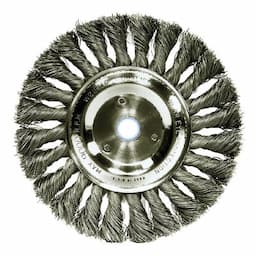 6" TWIST WIRE WHEEL BRUSH