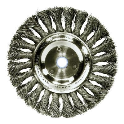 6" TWIST WIRE WHEEL BRUSH