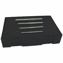 4 PIECE SOLID CARBIDE DRILL BITS