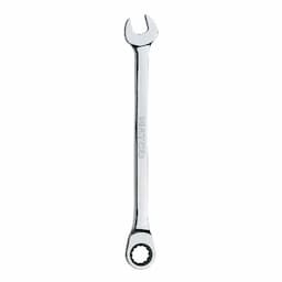 7/16" 72 TEETH EXTRA LONG REVERSIBLE COMBINATION RATCHETING WRENCH