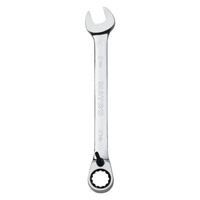 21MM 72 TOOTH REVERSIBLE COMBINATION RATCHETING WRENCH