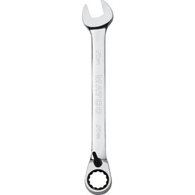 25MM 72 TOOTH REVERSIBLE COMBINATION RATCHETING WRENCH
