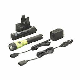 STREAMLIGHT STINGER 450 LUMENS LED RECHARGEABLE FLASHLIGHT WITH PIGGYBACK CHARGER-LIME