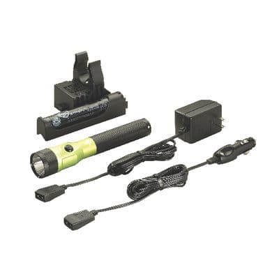 STREAMLIGHT STINGER 450 LUMENS LED RECHARGEABLE FLASHLIGHT WITH PIGGYBACK CHARGER-LIME