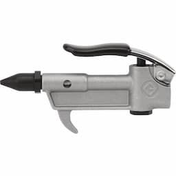 METAL BODY LEVER AIR BLOW GUN WITH 1/2" RUBBER TIP