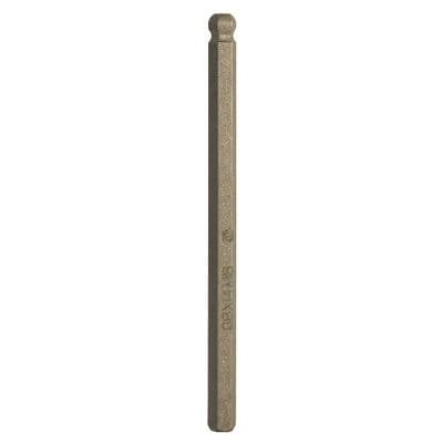 3/8" DRIVE4MM METRIC MID-LENGTH BALL HEX REPLACEMENT BIT