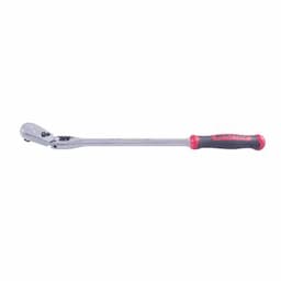 3/8" DRIVE 15½" EIGHTY8 TOOTH LOCKING FLEX RATCHET WITH ERGO HANDLE - RED