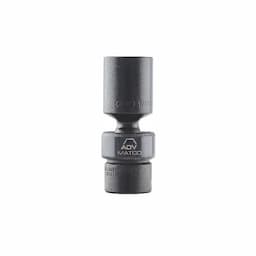 3/8" DRIVE 17MM METRIC 6 POINT MID-LENGTH MAGNETIC UNIVERSAL IMPACT SOCKET