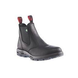 BLACK SLIP ON STEEL TOE BOOT WITH PUNCTURE PROTECTION CSA APPROVED SIZE 12