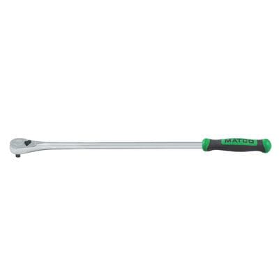 1/2" DRIVE 25-1/2" EIGHTY8 TOOTH FIXED RATCHET WITH ERGO HANDLE - GREEN