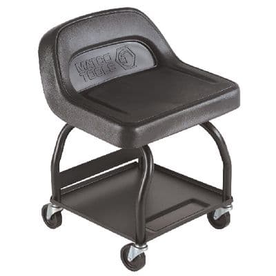 PADDED TRACTOR SEAT - BLACK