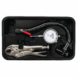 1" DIAL INDICATOR SET WITH FLEX ARM AND LOCKING PLIERS