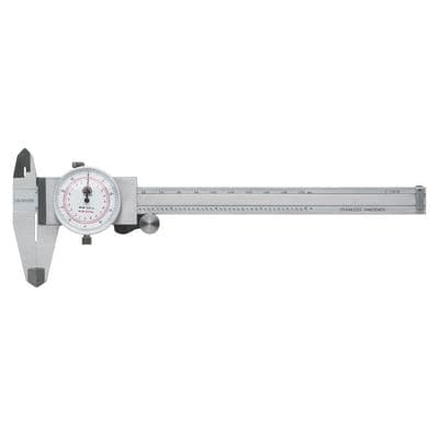 DOUBLE SCALE SAE AND METRIC DIAL CALIPER