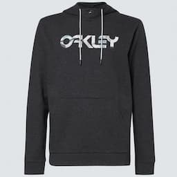 OAKLEY BLACK HOODIE WITH CAMO - LARGE