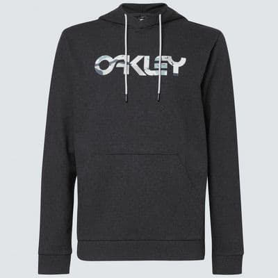 OAKLEY BLACK HOODIE WITH CAMO - X-LARGE