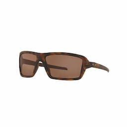 OAKLEY® CABLES BROWN TORTOISE WITH PRIZM™ TUNGSTEN POLARIZED LENSES