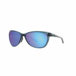 OAKLEY® PASQUE CRYSTAL BLACK WITH PRIZM™ SAPPHIRE POLARIZED LENSES