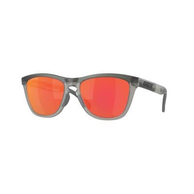 FROGSKINS RANGE SUNGLASS WITH MATTE GRAY SMOKE FRAME AND PRIZM RUBY LENSES