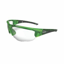 MATCO FF2 GREEN TRANSLUCENT HALF FRAME WITH CLEAR LENSES